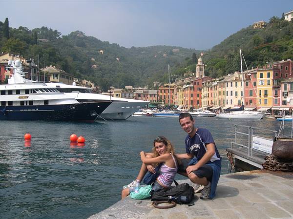 CLAUDIO AND VALENTINA IN PORTOFINO 