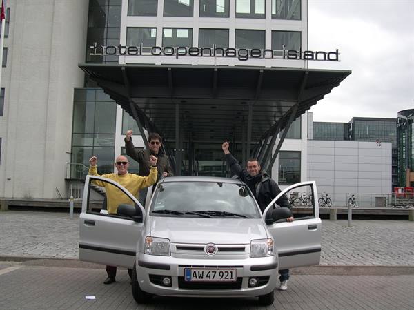 IN COPENHAGEN ABOARD THE LEGENDARY FIAT PANDA