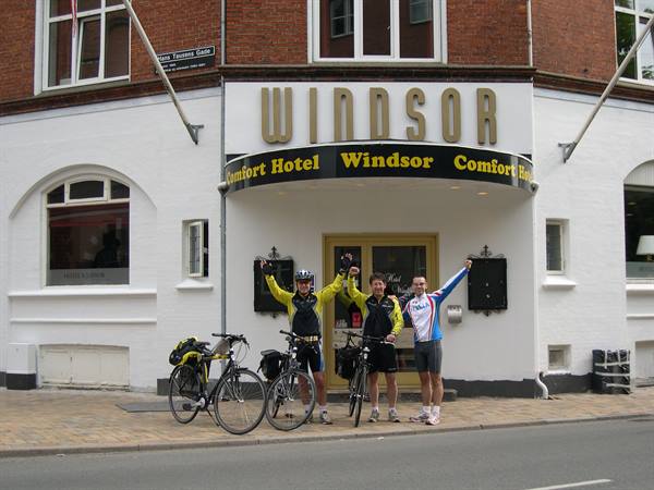 STARTING POINT OF OUR TOUR, ODENSE.