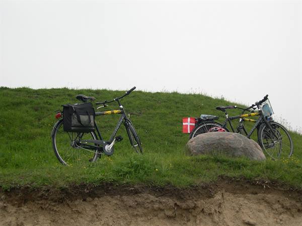 OUR 'UNCOMFORTABLE' BIKES THAT ACCOMPANIED US ON THE HOLIDAY