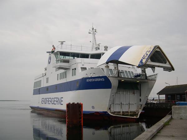 THE FERRY THAT TOOK US TO THE ISLAND OF AERO
