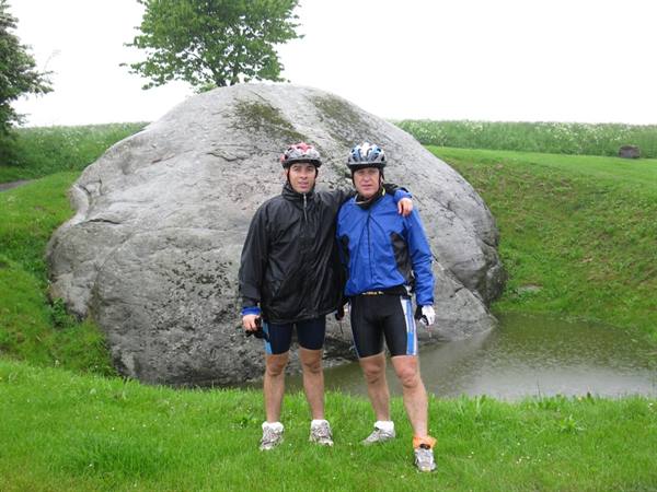 MYSTERIOUS GIANT BOULDER IN THE ENDLESS DANISH PLAIN . . .
