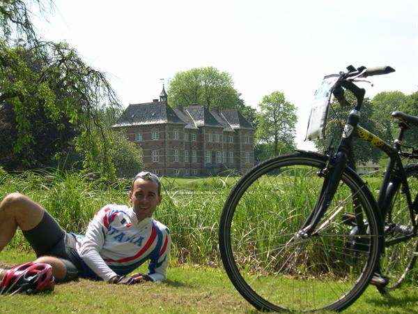 CLAUDIO . . . THE BIKE . . . THE LAKE AND THE OLD DANISH MANOR