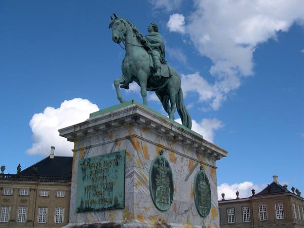DANISH STATUES . . .
