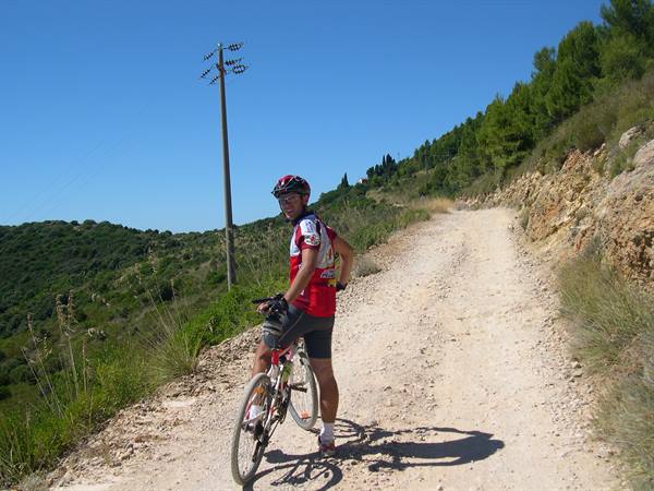 CLAUDIO ON THE DIRT ROAD