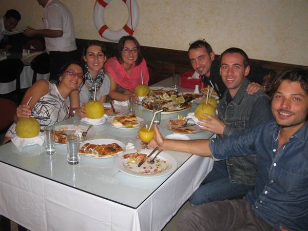 EPIC DINNER AT THE TURKISH RESTAURANT ! ! !