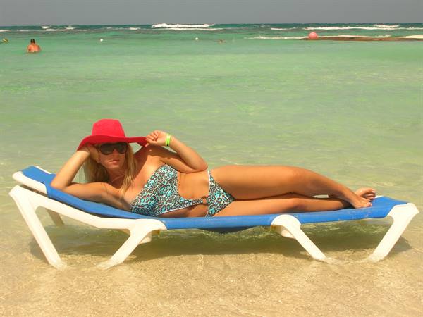 on the Beach at the Village...