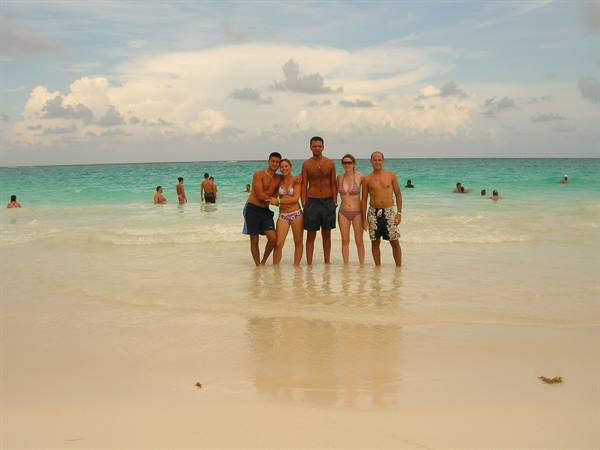 On the Beach of Tulum