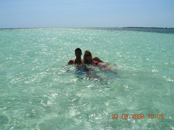 On the open sea