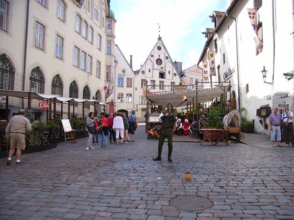 ESTONIA - TALLINN - LOWER TOWN