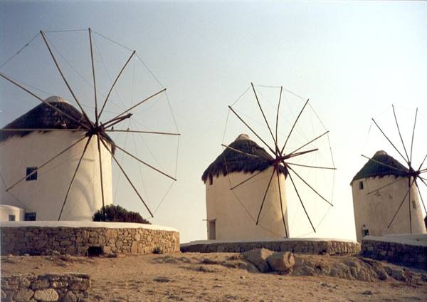 MYKONOS - WINDMILLS
