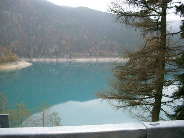 lake on the road to Sauris