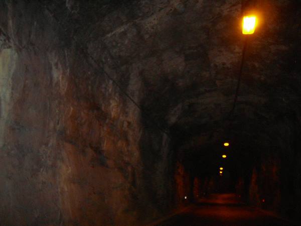 tunnels on the road to Sauris