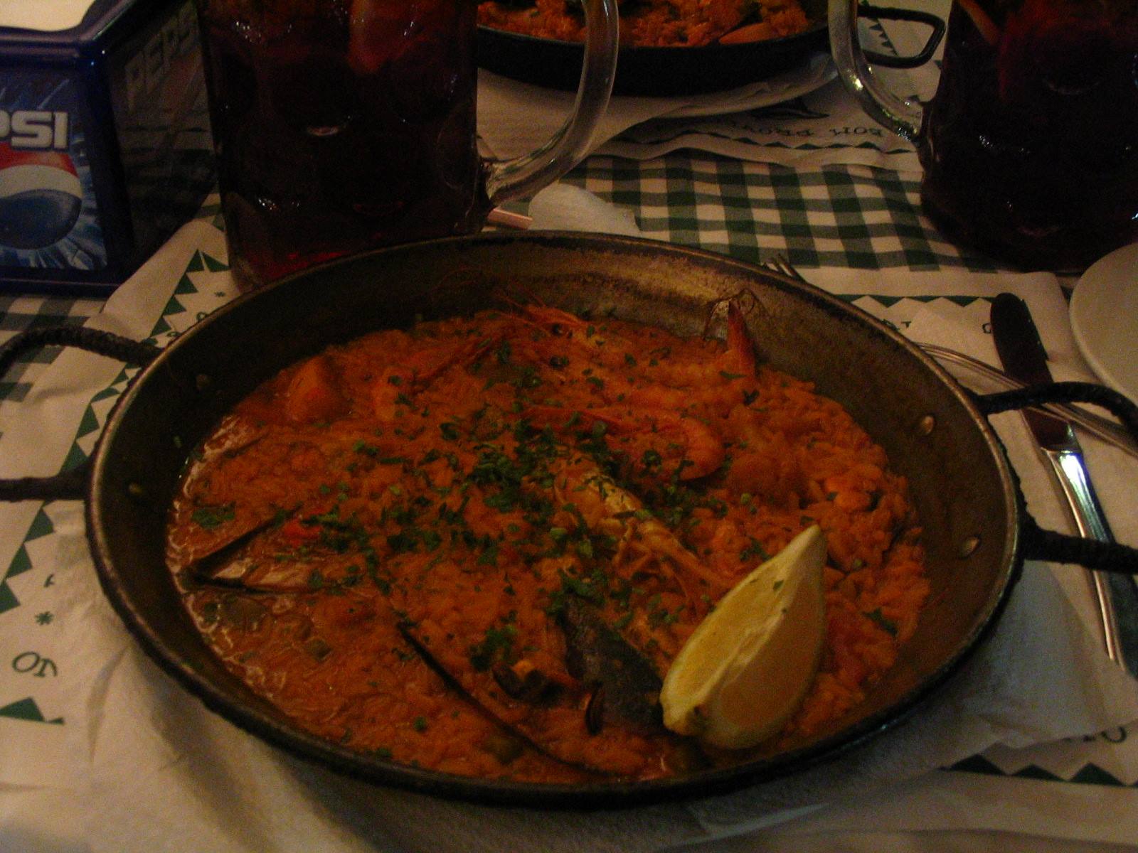 The ever-present Paella