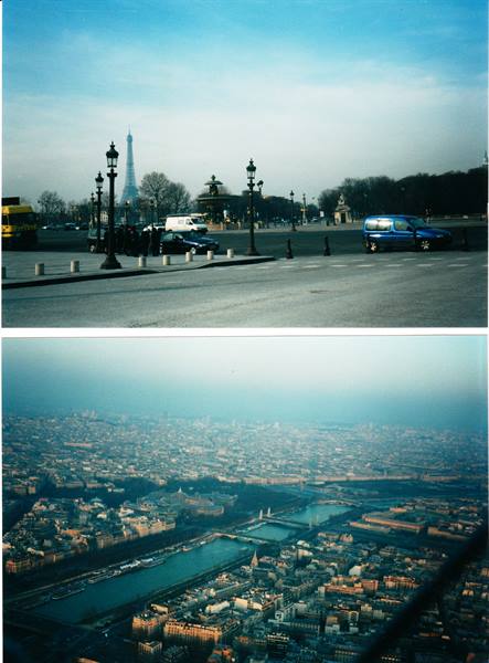 The Seine and Place Vendome in the distance
