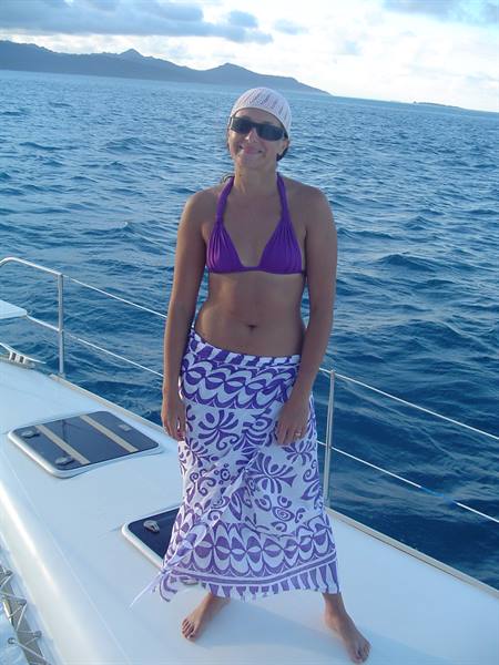 catamaran cruise Society islands