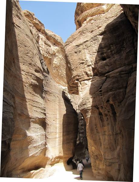 in the Siq
