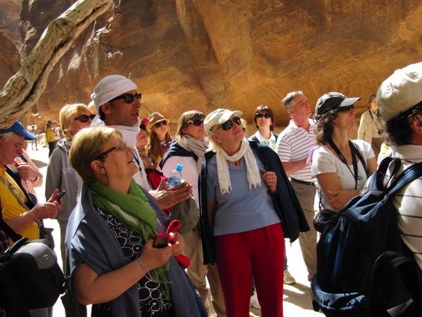 admired in the Siq