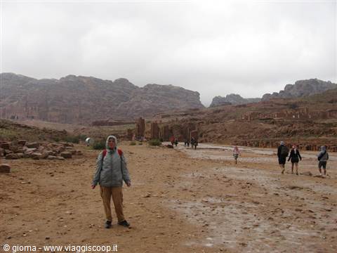 Wadi Musa with water