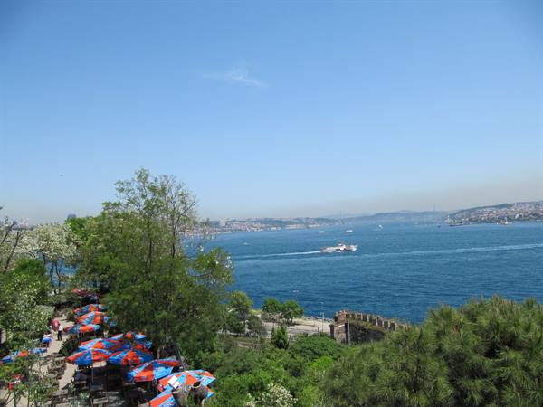 View from the Topkapi restaurant