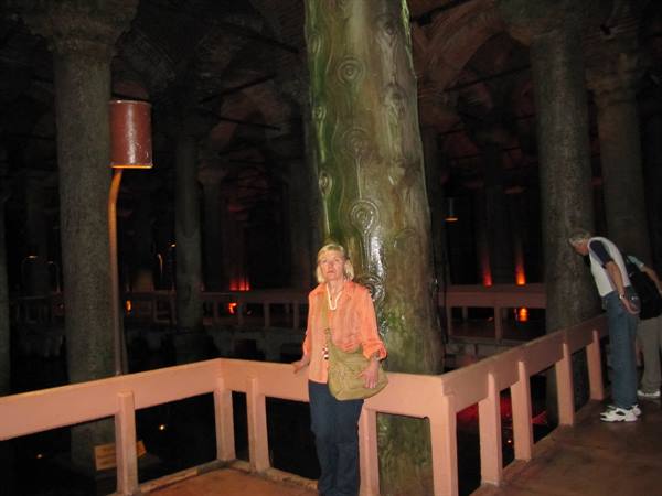 24 Basilica Cistern alabaster column 