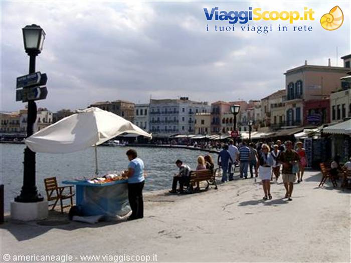 The old Port of Chania