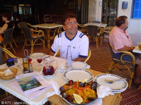 PAELLA AND SANGRIA