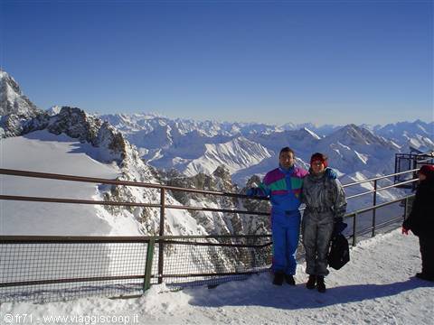 VIEW FROM MONT BLANC