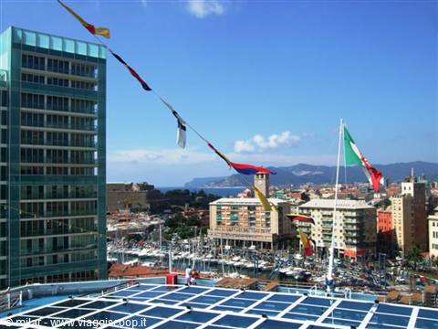 view from the ship