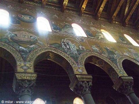 Cathedral of Monreale: interior.