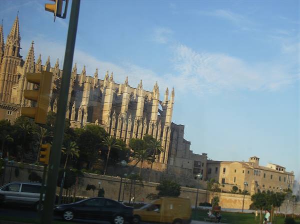 cathedral photo taken from the coach