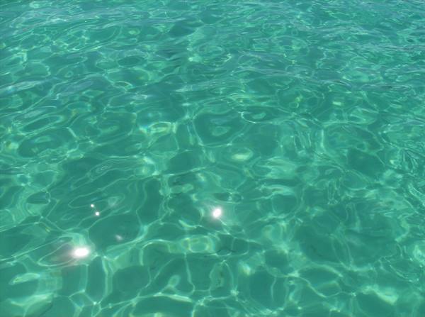 the water of Comino -Blue lagoon