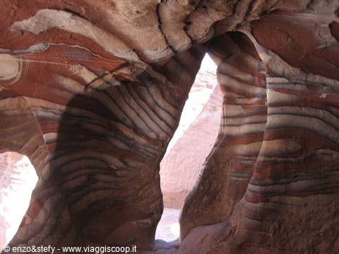 The colours of the rocks