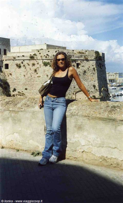 Me on the promenade of Gallipoli