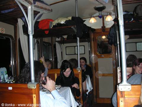 inside the train