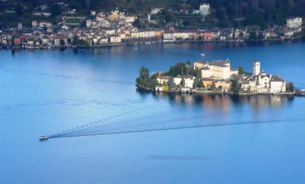 view of the island from the hotel room