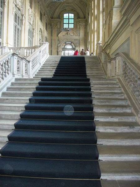 internal staircase Palazzo Madama