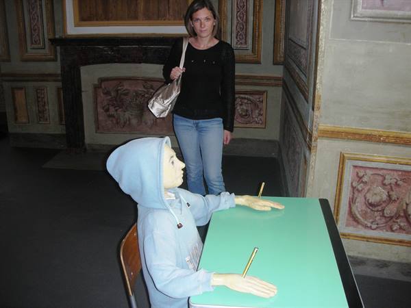 disturbing artwork and my face shows it....