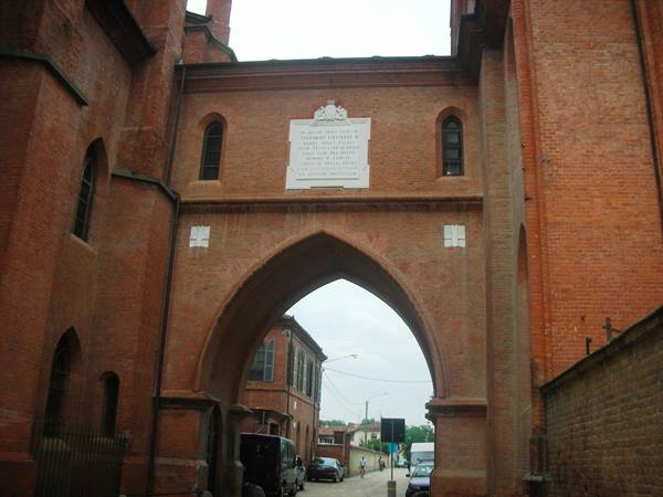 entrance to the village