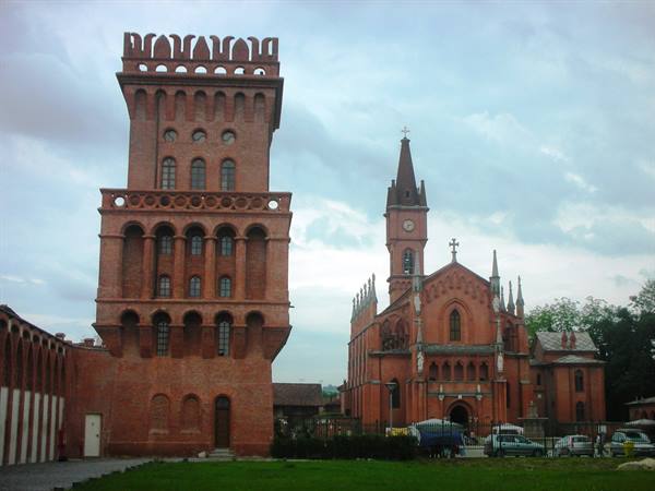 church and tower of the village