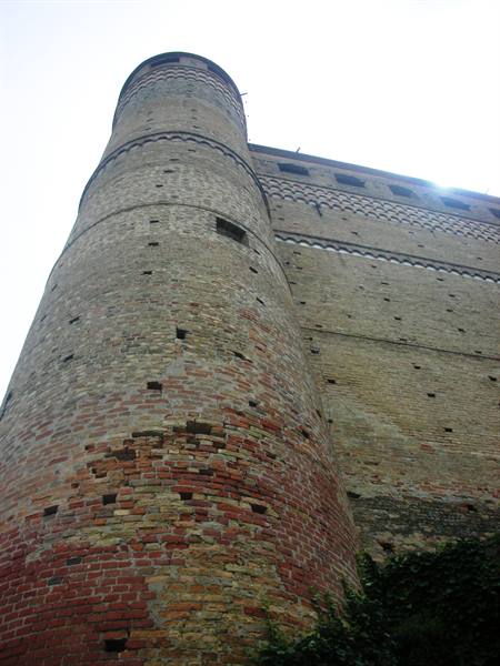 castle tower, external view