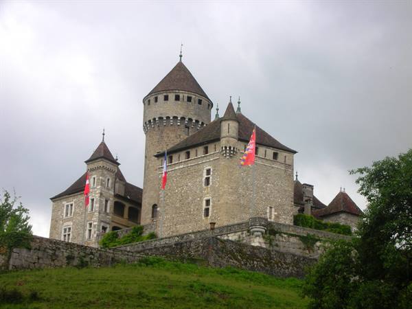 the castle of montrottier, lovagny