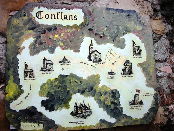 conflans map