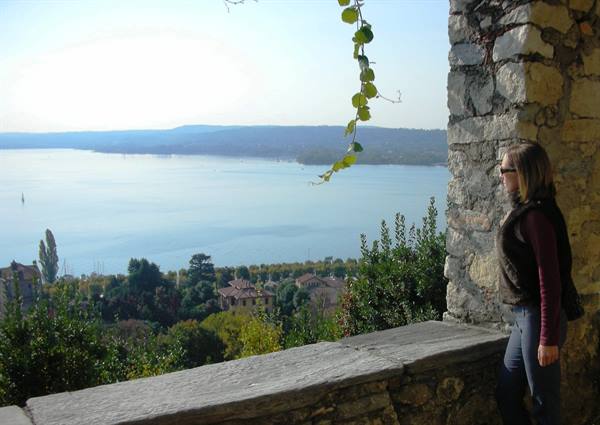 Lake Maggiore from the fortress