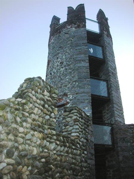 an ancient lookout turret