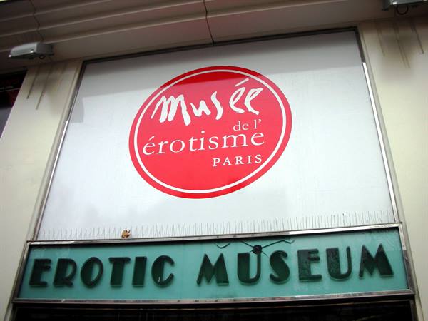 the museum of eros in Pigalle