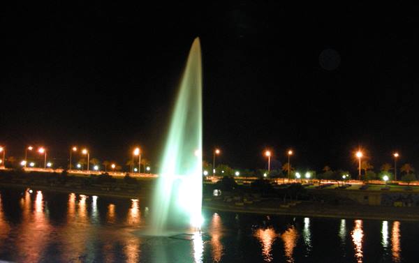 The sea park in front of the cathedral