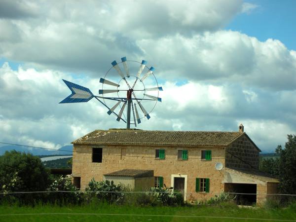 the windmills of Mallorca