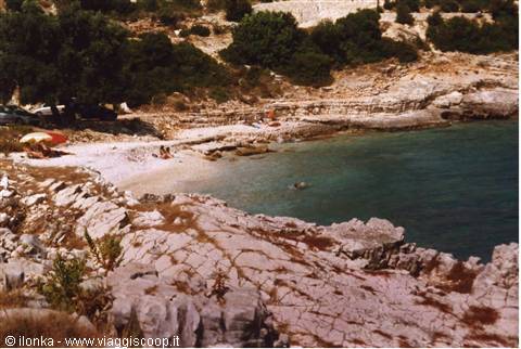 paxos, beach near gaios