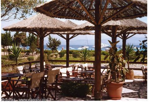 bar near the beach in antipaxos....